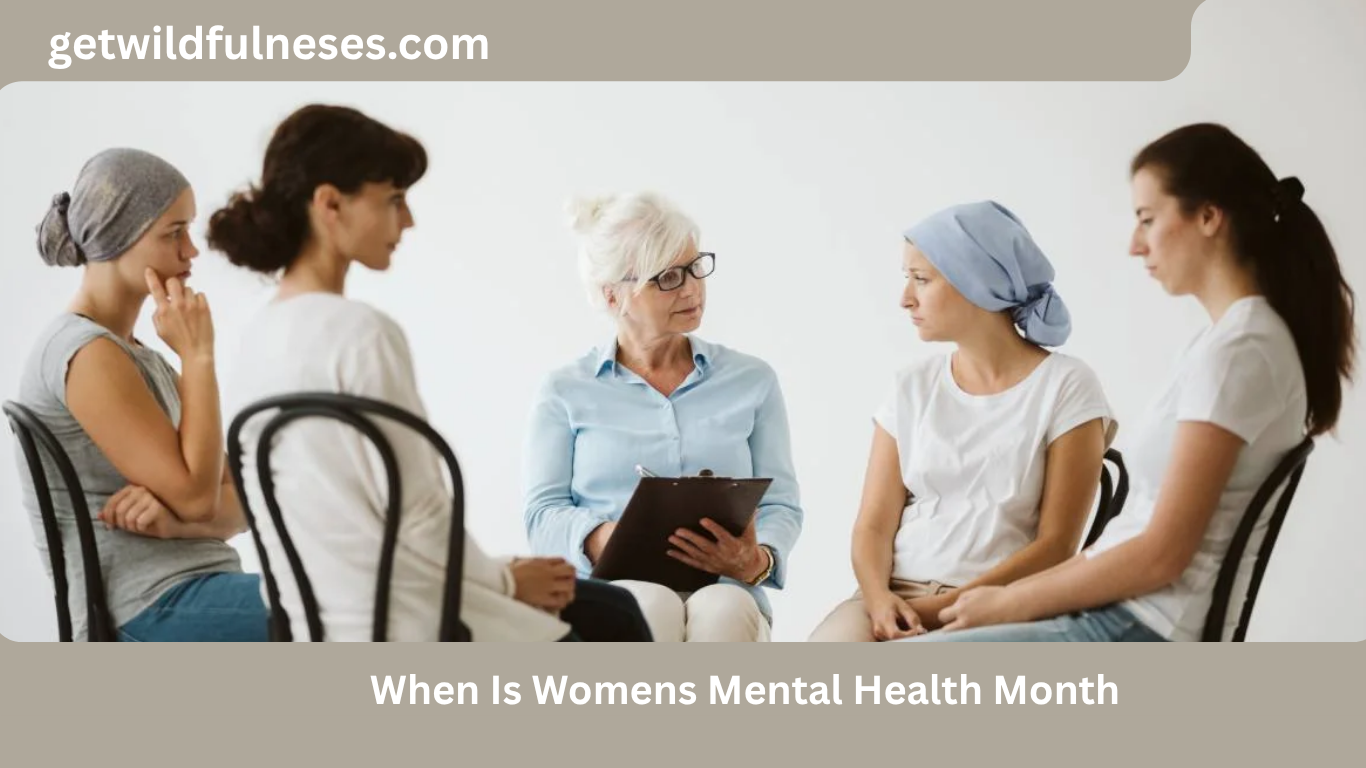 When Is Womens Mental Health Month